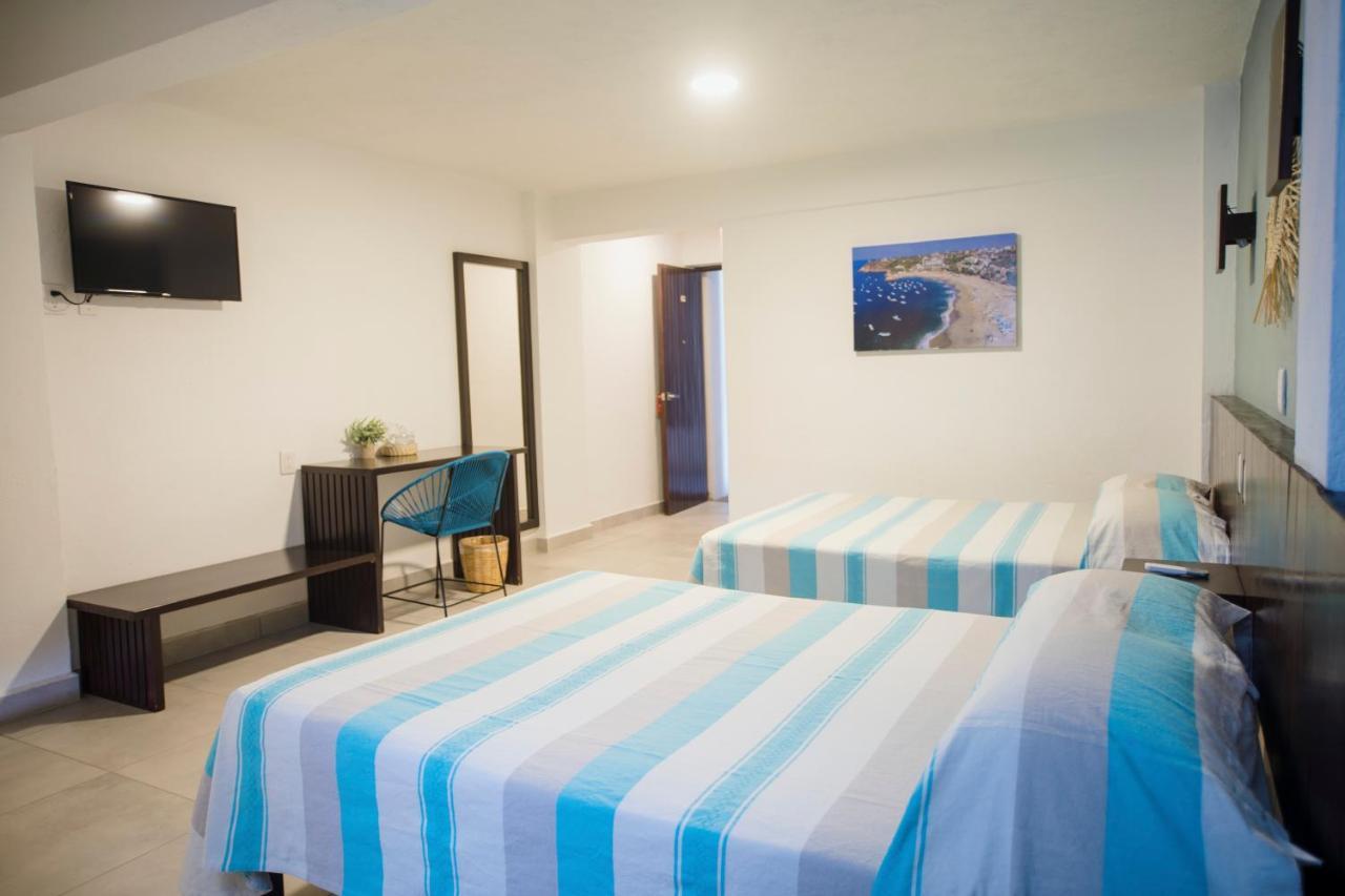 Hotel Camino Del Sol Puerto Escondido  Ngoại thất bức ảnh