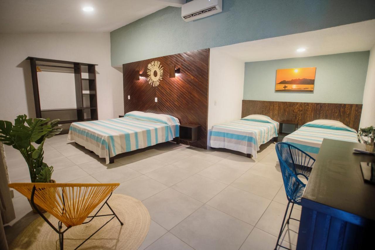 Hotel Camino Del Sol Puerto Escondido  Ngoại thất bức ảnh