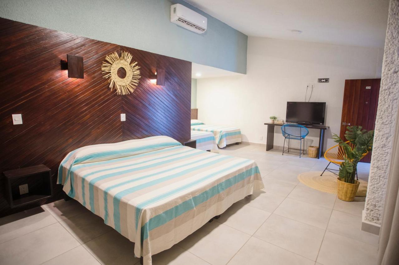 Hotel Camino Del Sol Puerto Escondido  Ngoại thất bức ảnh